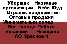 Уборщик › Название организации ­ Беби Фуд › Отрасль предприятия ­ Оптовые продажи › Минимальный оклад ­ 1 - Все города Работа » Вакансии   . Ненецкий АО,Красное п.